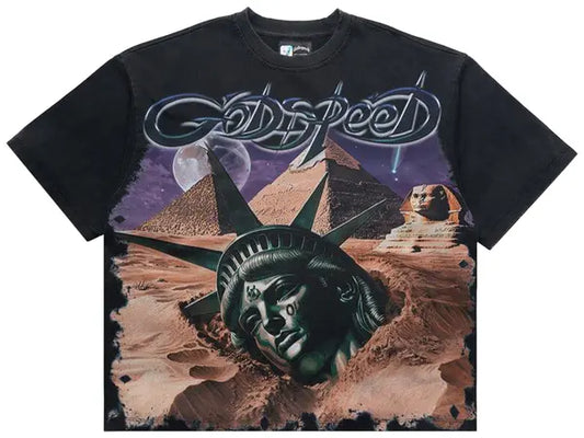 Mother Cairo Black Tee