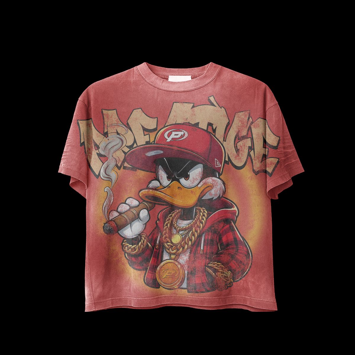 Prestige Daffy Duck Tee Red