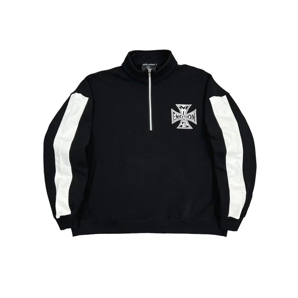 ME Black Quarter Hoodie