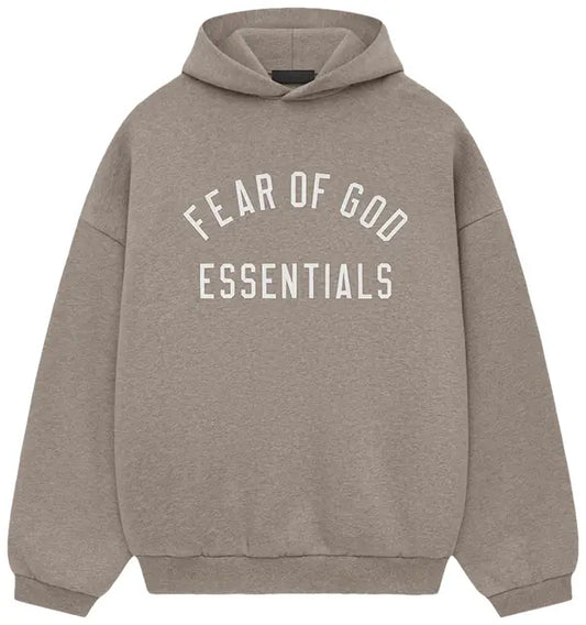 Essentials Fleece Hoodie Heather Grey