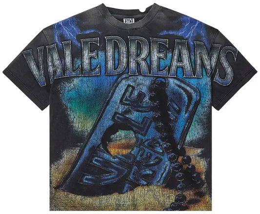 Dog Tag Big Tee Black