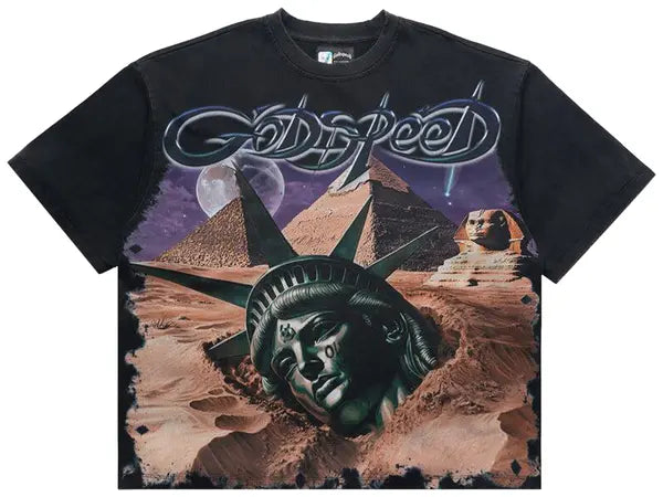 Mother Cairo Black Tee
