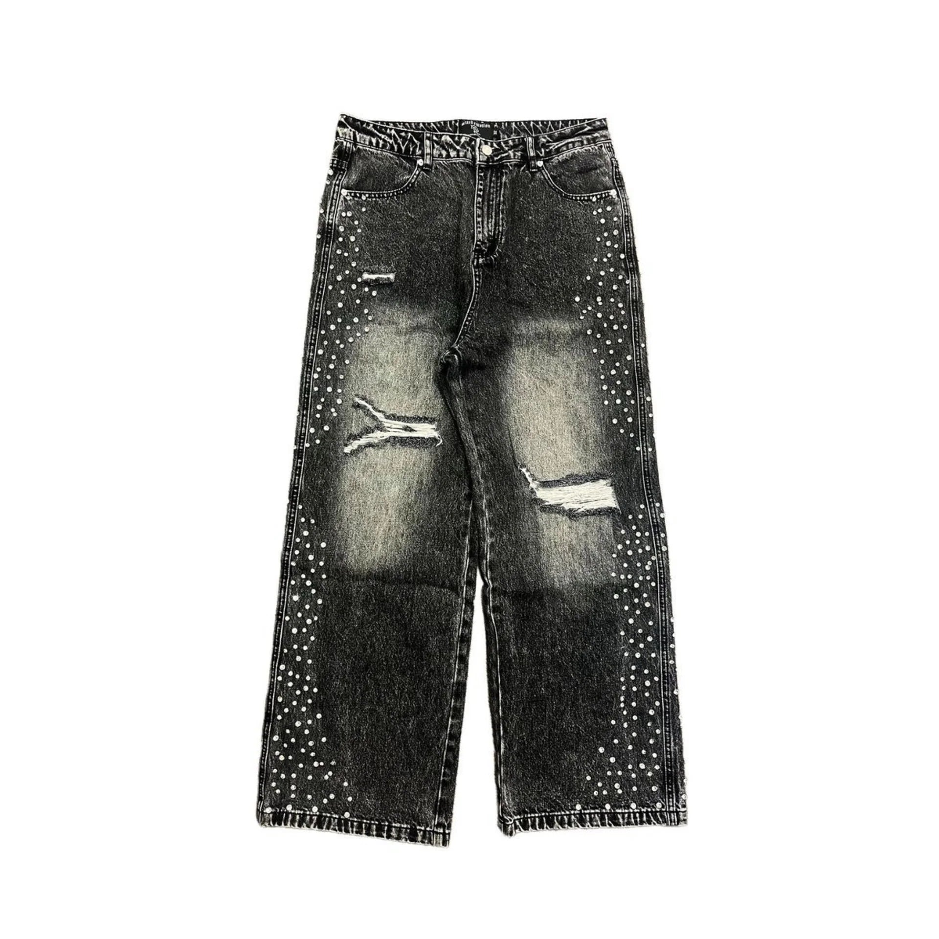 ME Grey Stone Baggy Jeans