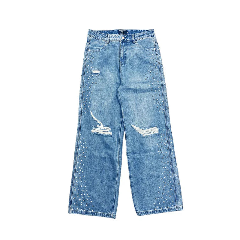 ME Blue Stone Baggy Jeans