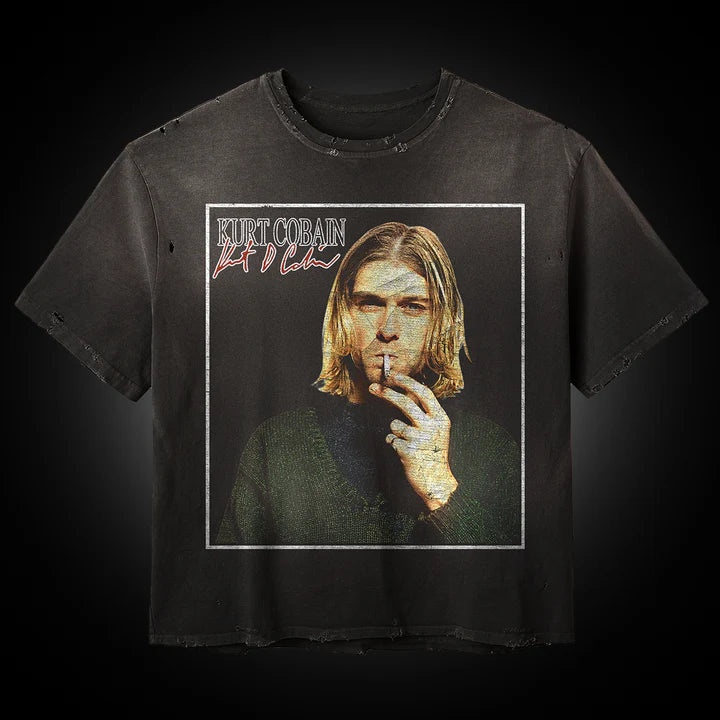 GV Gallery Kurt Cobain Tee Black