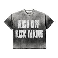 Prestige Rich Off Risk Taking Tee Black