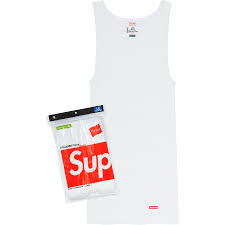 Supreme Hanes Tanks (3 pack) White